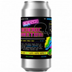 Neon Raptor Brewing Co - Generic Greeting - Left Field Beer