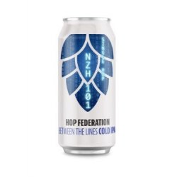 Hop Federation Between The Lines Cold IPA 440mL - The Hamilton Beer & Wine Co