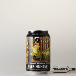 Frontaal  Deerhunter 2023 Russian Imperial Stout 33cl Blik - Melgers