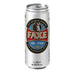 CERVEZA FAXE ALCOHOL FREE 0.0 LATA 500 ML - Iberpark