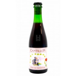 Brasserie Cantillon Rosé de Gambrinus - Hoptimaal