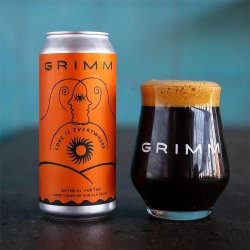 Grimm Artisanal Ales - Love Is Everywhere Vanilla Bean Porter - The Beer Barrel