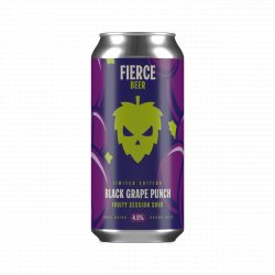 Fierce BLACK GRAPE PUNCH - Fierce Beer