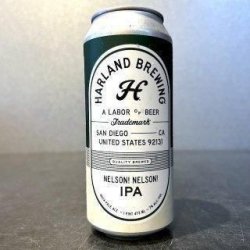 Harland Brewing Company Nelson! Nelson!