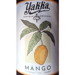 Cervezas Yakka Mango