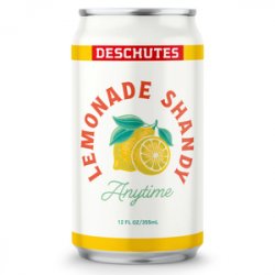 Deschutes Brewery Anytime Lemonade Shandy - Beer Force