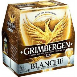 Grimbergen BiÃre blanche 6% 6 x 25 cl  6%vol. - Selfdrinks