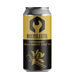 Moersleutel Extravagant Vanilla Variety Stout - 440ml - 12% - GUN Speciaalbieren