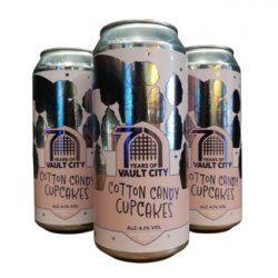 Vault City Brewing Cotton Candy Cupcakes