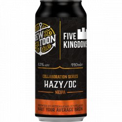 Brew Toon Collaboration Series: HazyDC (Five Kingdoms) - Thiolized NEIPA - Fountainhall Wines