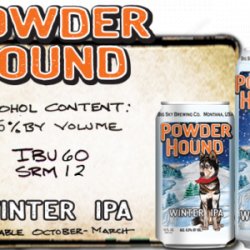 Big Sky Powder Hound IPA 6 pack12 oz cans - Beverages2u