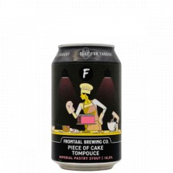 Frontaal – Piece of Cake Tompouce - Rebel Beer Cans