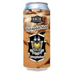 KROX MAZAPÁN STOUT (LATA) 16 OZ - Cebada Malteada