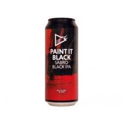 Funky Fluid - 16°Paint It Black 500ml can 7% alc. - Beer Butik