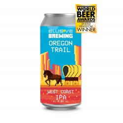 Elusive Brewing - Oregon Trail, West Coast IPA 5.8% - The Drop Brighton