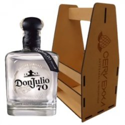 Tequila Don Julio 70 + Canastilla Six Pack Cerveza Artesanal - Be Hoppy!