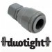 ADAPTADOR PLASTICO DUOTIGHT HEMBRA 14 A MANGUERA 9 MM ADAPTADOR PLASTICO DUOTIGHT HEMBRA 14 A MANGUERA 9 MM