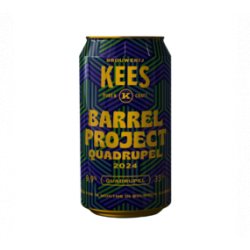 Kees Barrel Project 2024 Quadrupel 33CL - Hellobier