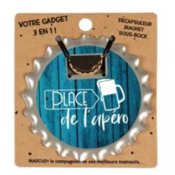DECAPSULEUR 3 en 1 MARCUS Place à l'Apéro - Caves Saint Poloises
