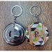 PORTE CLEF DECAPSULEUR Papa Noir D6cm PORTE CLEF DECAPSULEUR Papa Noir D6cm