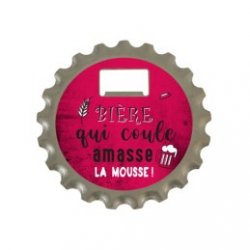 DECAPSULEUR 3 en 1 MARCUS Bière qui coule amasse la mousse - Caves Saint Poloises