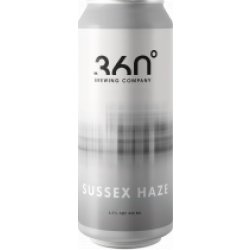 360 Degree Brewing Sussex Haze - Drink It In