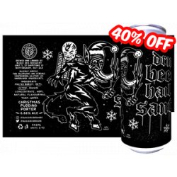 Black Iris Drink Beer Hail Santa - Black Iris Brewery