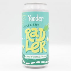 Yonder Brewing Triple Citrus Radler