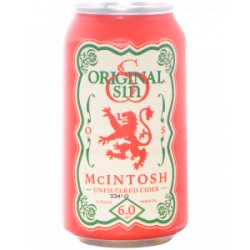 Original Sin Cidery Original Sin Mcintosh - Half Time