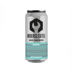 Moersleutel Craft Brewery Barcode: Silver & Aquamarine