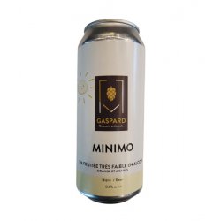 Gaspard - Minimo - 473ml - La Bière à Boire