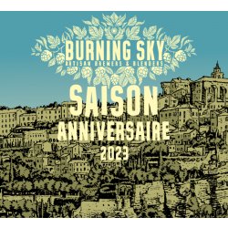 Burning Sky Saison Anniversaire 2023 - Burning Sky Brewery