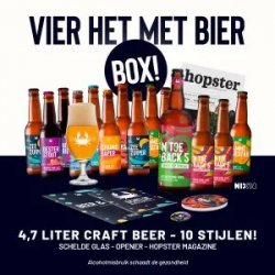 Vier Het Met Bier Box van Scheldebrouwerij - Bierfamilie