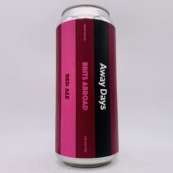 Away Days Brits Abroad Red Ale Can - Bottleworks