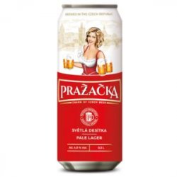 Prazacka Pale Lager 4%  Thùng 24 Lon 500ml - BIA NHẬP ĐÀ NẴNG