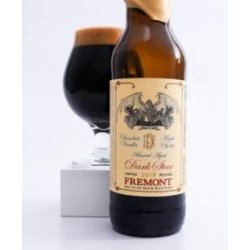 Fremont Brewing - Bourbon Barrel Aged Dark Star: Chocolate Vanilla Maple Syrup (2019) - Glasbanken