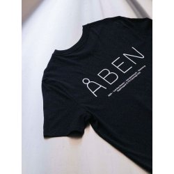 ÅBEN T-shirt  Sort - ÅBEN