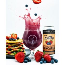 Energy City Brewing Co - Bistro Blueberry & Strawberry Pancakes - Glasbanken