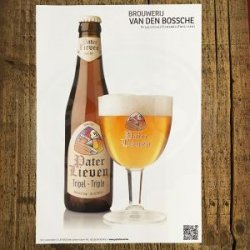 Pater Lieven Poster PATER Tripel Triple - Ales & Co.