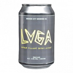 Broken City Broken City - LVGA - 4.5% - 33cl - Can - La Mise en Bière