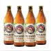 Pack 4 s alemã Paulaner Hefe-weiss 500ml 