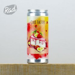 Alchemik Cake Factor (Strawberry And Banana Cheesecake) - Radbeer