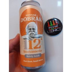 Dobrák Stodvanáctka 12°4,8% 0,5l - Pivní lednice