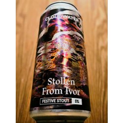 Cloudwater Brew Co. Stollen From Ivor