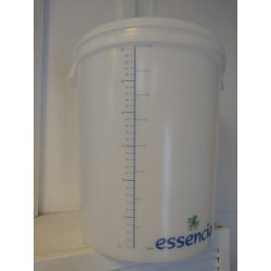 Fermentation Bin with Lid - Plain - 30 Litre - waterintobeer