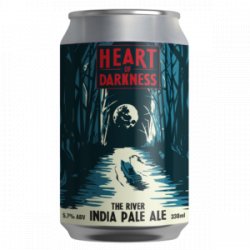 HEART OF DARKNESS – The River India Pale Ale 5.7% – Thùng 24 lon – Lon 330ml - BIA NHẬP ĐÀ NẴNG