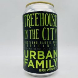 Urban Family Treehouse in the City Westland Barrel-Aged Barleywine 2023 Can - Bottleworks