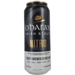 O’Hara’s Brewery  Irish Stout Nitro 44cl - Beermacia