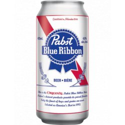 Pabst Blue Ribbon 473ml BB:250324 - The Beer Cellar