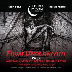 Imperial Chocolate Porter - From Underneath 473mL can - Third Moon Brewing